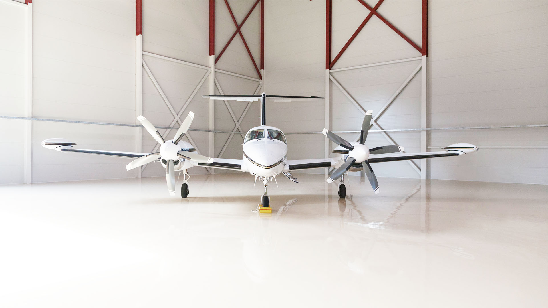 Unser Service für Sie: Professionelle Flugzeugaufbereitung